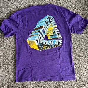 Palace Purple Graphic Men's Shirt
